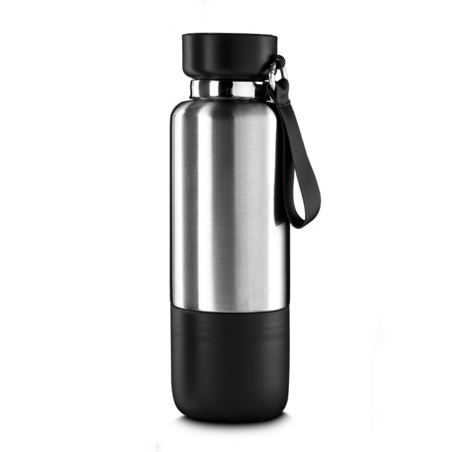 Garrafa Personalizada 500ml corpo prata