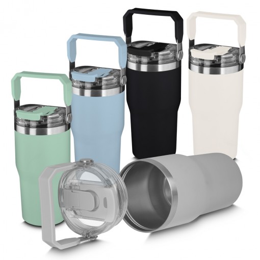 Garrafa térmica com alça e canudo 650ml Garrafa térmica com alça e canudo 650ml