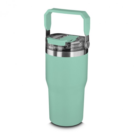 Garrafa térmica com alça e canudo 650ml Garrafa térmica com alça e canudo 650ml