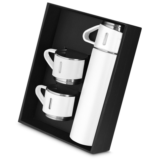 Kit garrafa e canecas personalizado