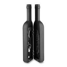 Kit vinho formato garrafa personalizado