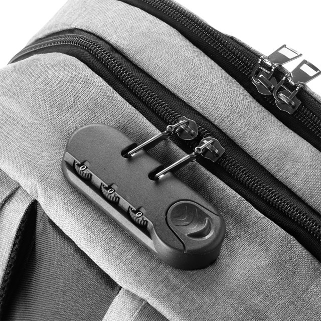 Mochila porta notebook poliester 300d personalizada