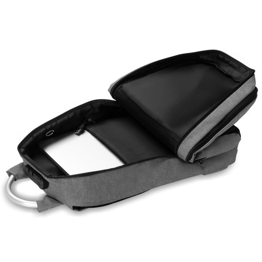 Mochila porta notebook poliester 300d personalizada