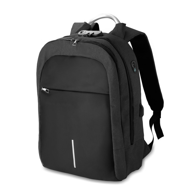 Mochila porta notebook poliester 300d personalizada