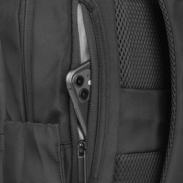 Mochila porta notebook 600D e PU personalizada