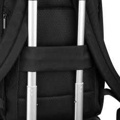 Mochila porta notebook 600D e PU personalizada