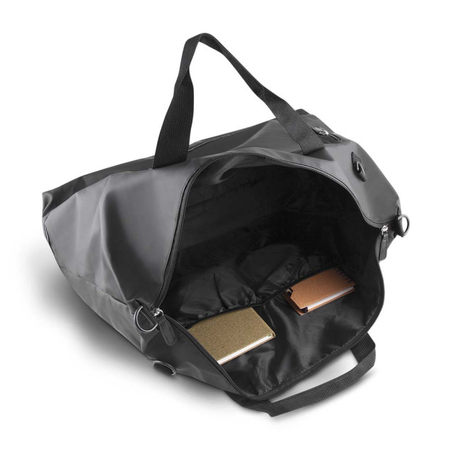 Mala esportiva em pu personalizada