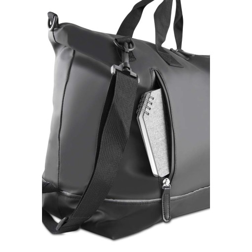 Mala esportiva em pu personalizada