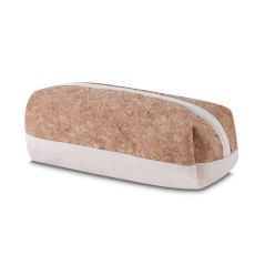 Necessaire em algodão e cortiça personalizada