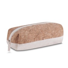 Necessaire em algodão e cortiça personalizada