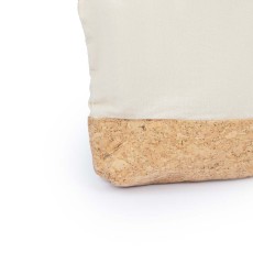 Necessaire em algodão e cortiça personalizada