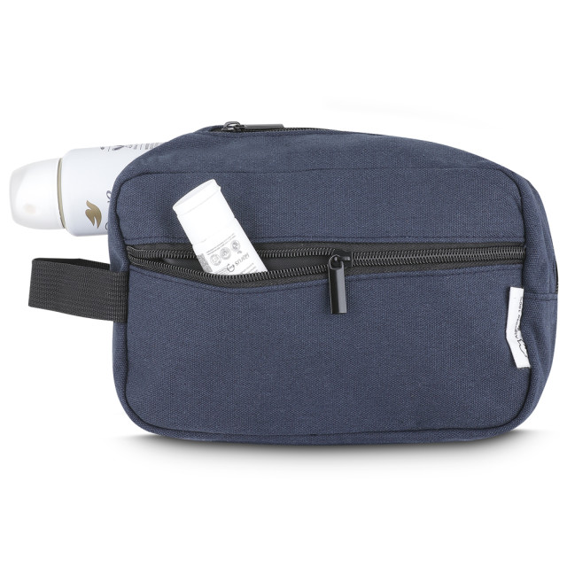 Necessaire em algodão reciclado personalizada