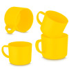 Kit 4 canecas plásticas rpet personalizadas