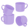 Kit 4 canecas plásticas rpet personalizadas