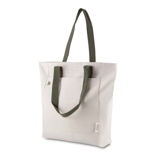 Sacola em algodão reciclado 280g/m² personalizada