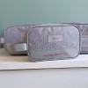 Necessaire linho e sintético personalizada Necessaire linho e sintético personalizada