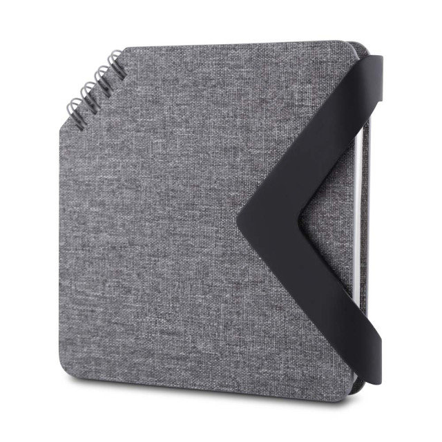 Bloco de anotações com caneta personalizada