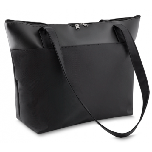 Bolsa Em Nylon E Couro Bolsa Em Nylon E Couro