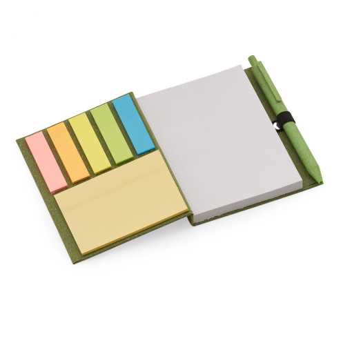 Bloco De Anotações Com Capa Dura, Sticky Notes E Miolo Sem Pauta Na Cor Branca. Não Acompanha Caneta. Bloco De Anotações Com Capa Dura, Sticky Notes E Miolo Sem Pauta Na Cor Branca. Não Acompanha Caneta.