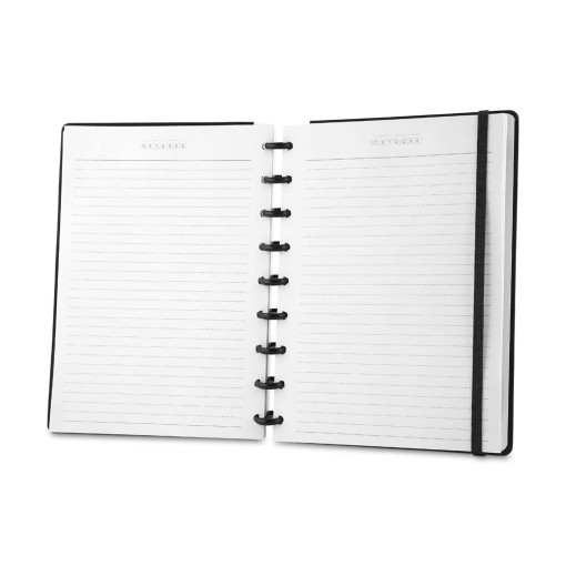 Caderno folhas removíveis personalizado