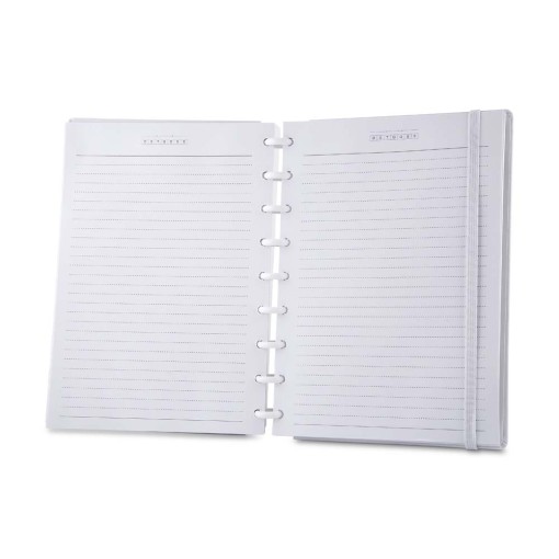 Caderno folhas removíveis personalizado