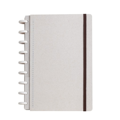 Caderno folhas removíveis personalizado