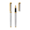 Caneta metal roller det. dourado personalizada