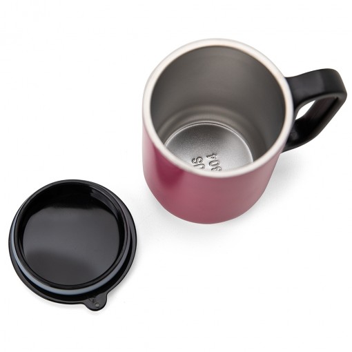 Caneca 250 Ml Parede Dupla Em Inox, Caneca 250 Ml Parede Dupla Em Inox,