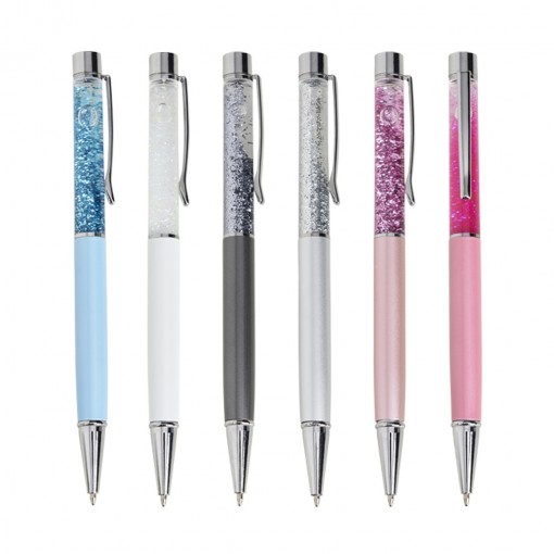 Caneta Metal Glitter Caneta Metal Glitter