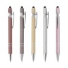 Caneta metal silver touch personalizada