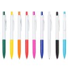 Caneta plástica bicolor personalizada