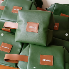 Necessaire casco 15,2x14cm personalizada 