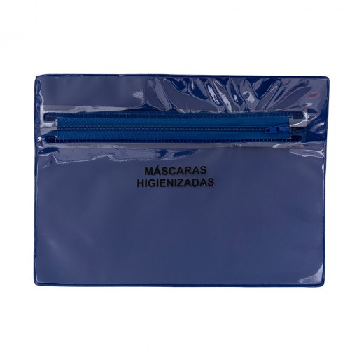 Envelope Plástico Duplo Para Máscaras Promocional Envelope Plástico Duplo Para Máscaras Promocional