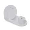 Estação De Carregamento 3 Em 1 Para Celular, Smartwatch E Fones Tipo Airpods Estação De Carregamento 3 Em 1 Para Celular, Smartwatch E Fones Tipo Airpods