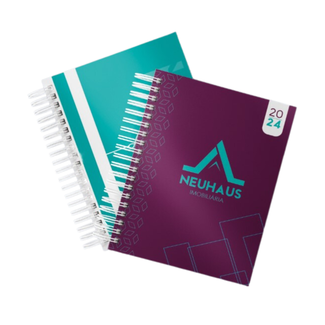 Agenda comercial personalizada Para Brinde