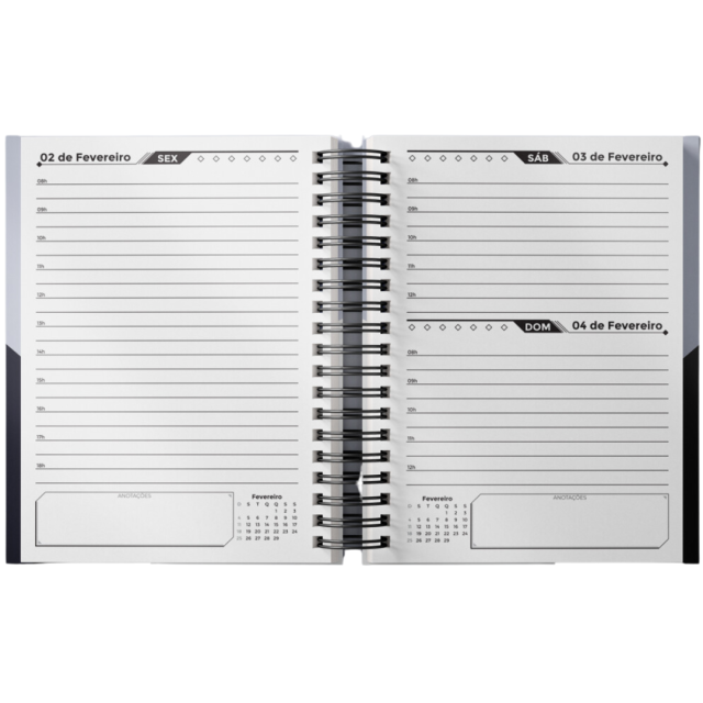 Agenda comercial personalizada Para Brinde