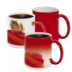 Caneca mágica cerâmica 350ml personalizada