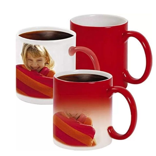 Caneca mágica cerâmica 350ml personalizada