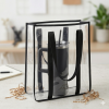 Kit sacola pvc + caneca térmica personalizada