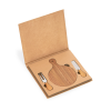 Kit Queijo 3 Peças Com Logo Kit Queijo 3 Peças Com Logo
