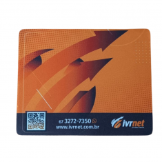 Mouse pad plano retangular personalizado