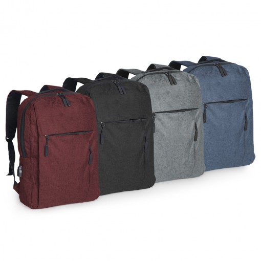 Mochila De Nylon Usb 17L Mochila De Nylon Usb 17L