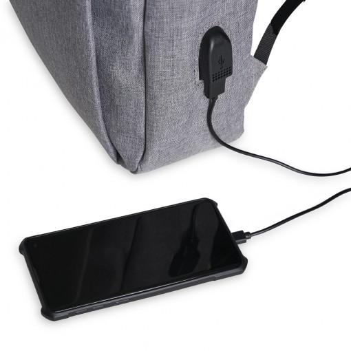 Mochila De Nylon Usb 21L Personalizada Mochila De Nylon Usb 21L Personalizada