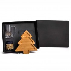 Kit caipirinha em bambu 4pçs