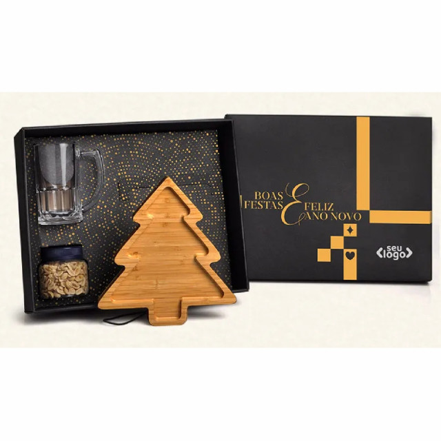 Kit para petisco 3pçs personalizado