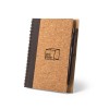 Caderno em cortiça com caneta personalizado Caderno em cortiça com caneta personalizado