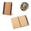 Caderno em cortiça com caneta personalizado Caderno em cortiça com caneta personalizado