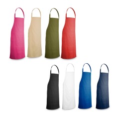 Avental de algodão sarjado (180 g/m²) personalizado