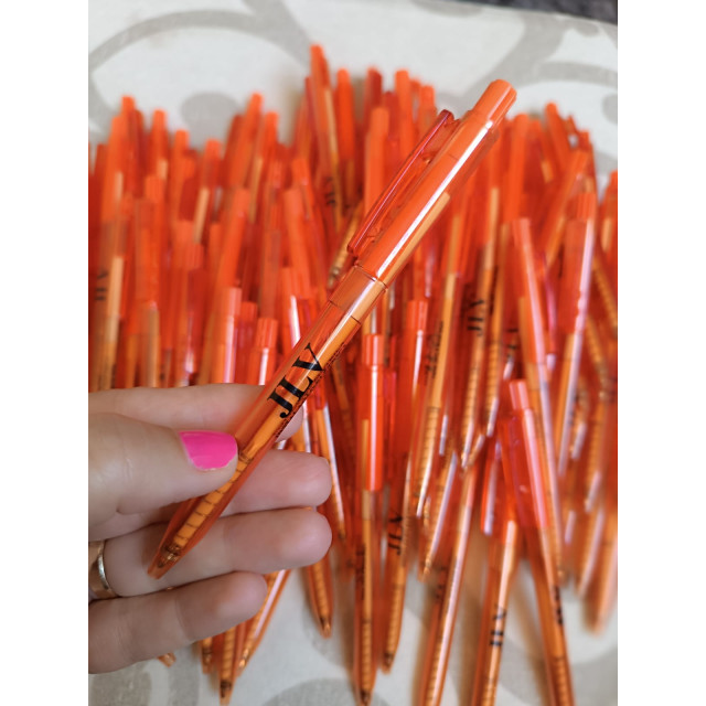 Caneta Plástica Personalizada Para Brinde