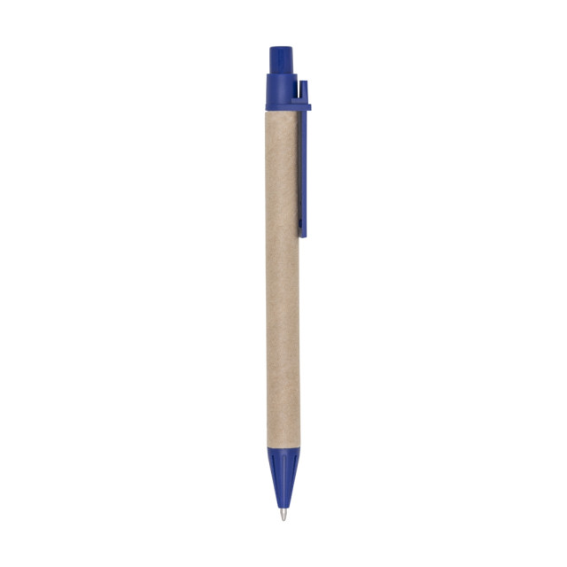 Caneta eco papelão/plástico personalizada